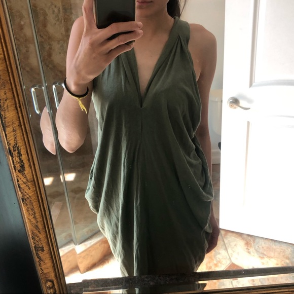 Current/Elliott Sleeveless Linen Dress - Picture 7 of 8